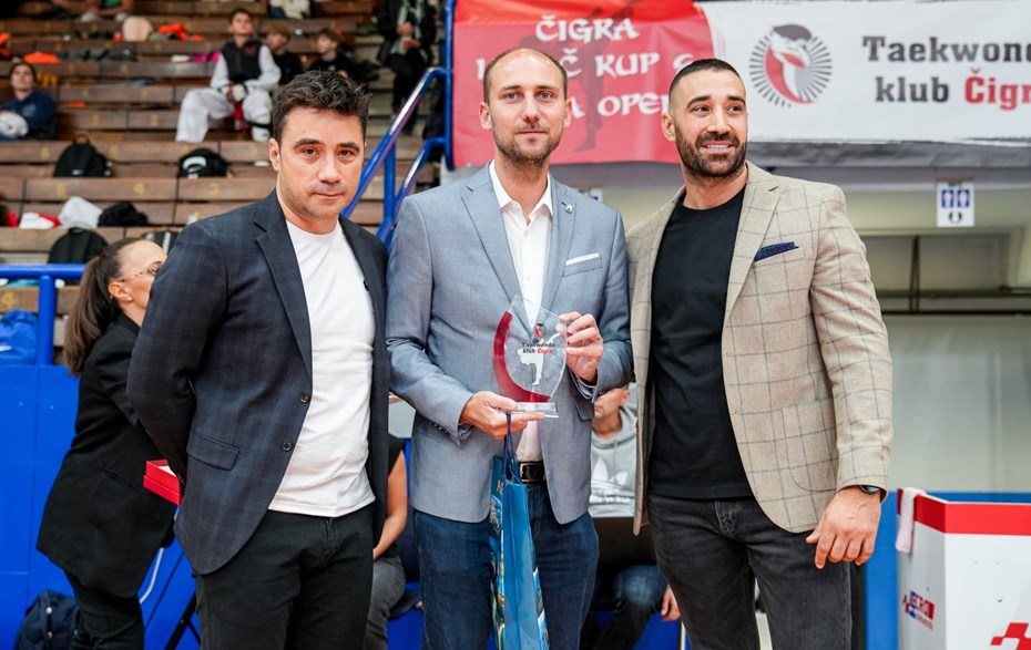 Predsjednik Gradske skupštine na otvorenju 15. Čigra limač kupa i 12. Čigra opena